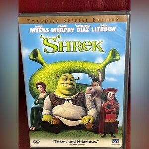Shrek 2 DVD Disc Special Edition full frame and widescreen EUC